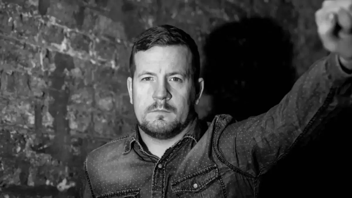Black and white portrait of George Murphy