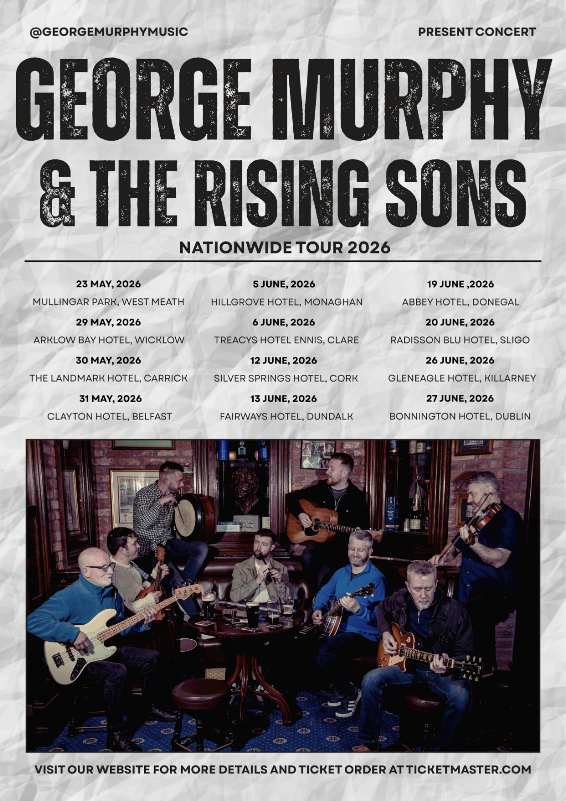 George Murphy Music Official Website 2026 Poster